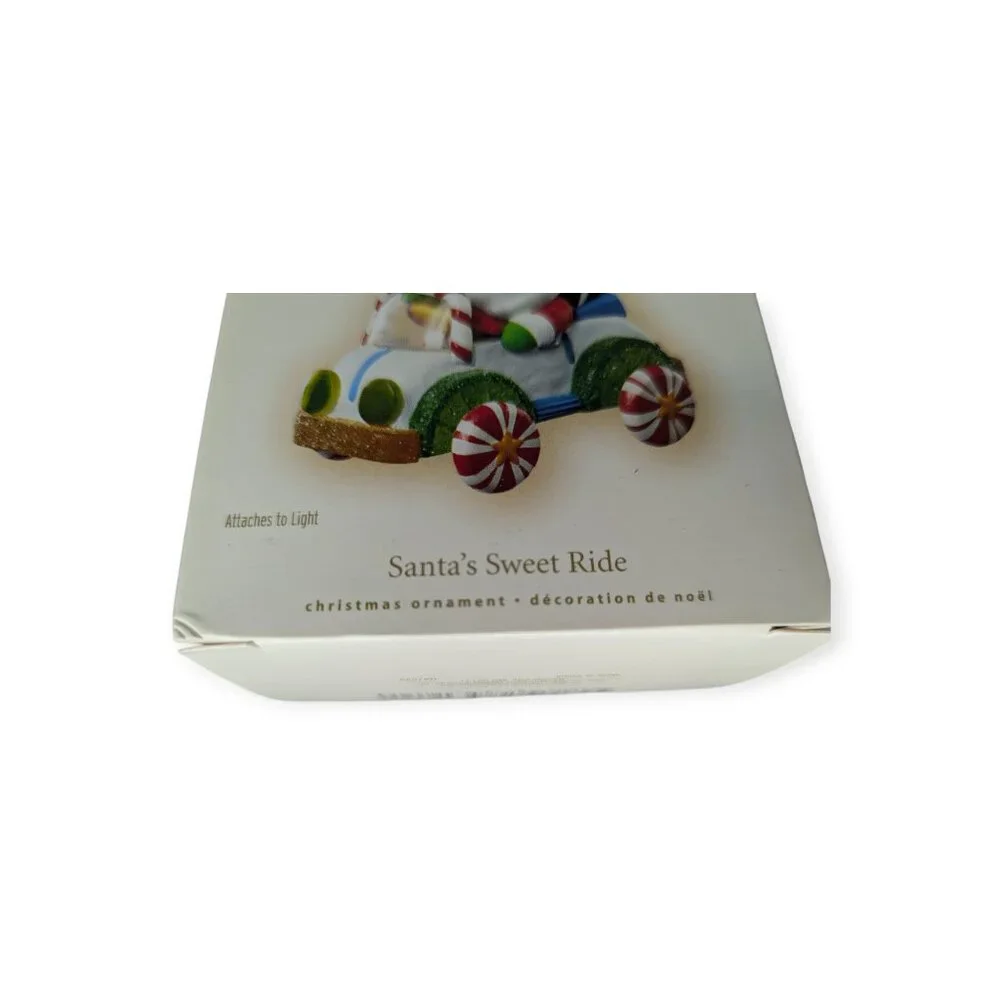 2007 Hallmark Keepsake Ornament Christmas Santa's Sweet Ride First In Series
